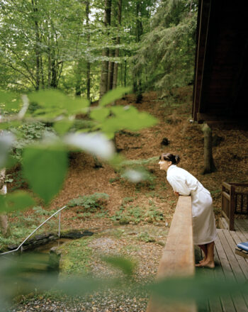 Die Waldsauna des Biohotel der daberer im Wald hinter dem Hotel | Foto: Biohotel der daberer/Hauke Dressler