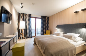 Eines der Hotelzimmer im Biohotel der daberer | Foto: Biohotel der daberer/F. Neumüller