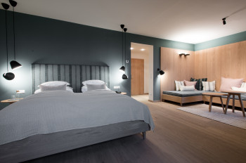 Eines der Hotelzimmer im Biohotel der daberer | Foto: Biohotel der daberer/F. Neumüller