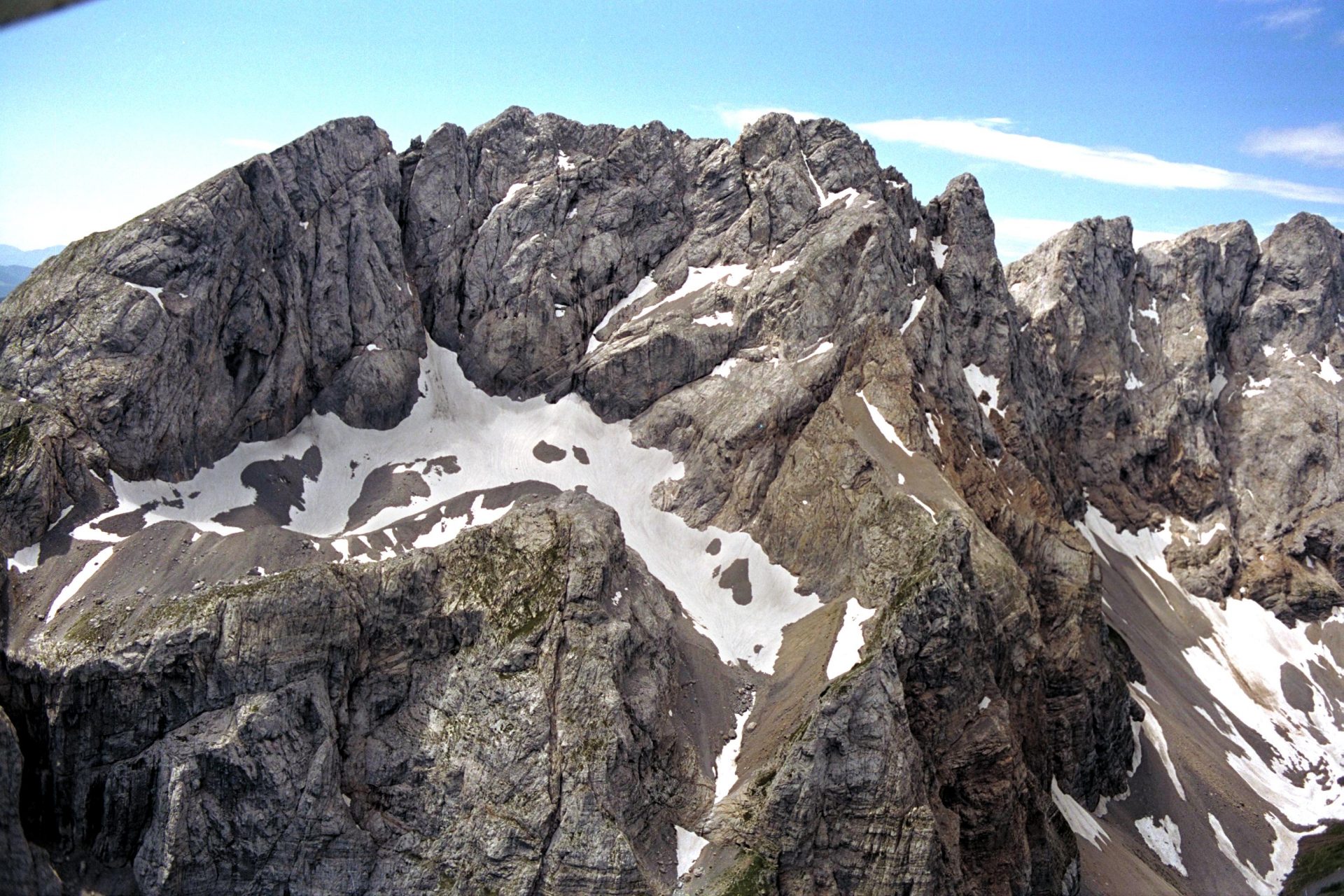 Der Eiskar-Gletscher - klein, versteckt, aber oho