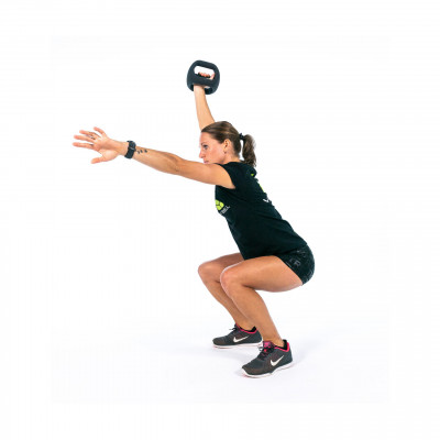 YBell single overhead squat_female