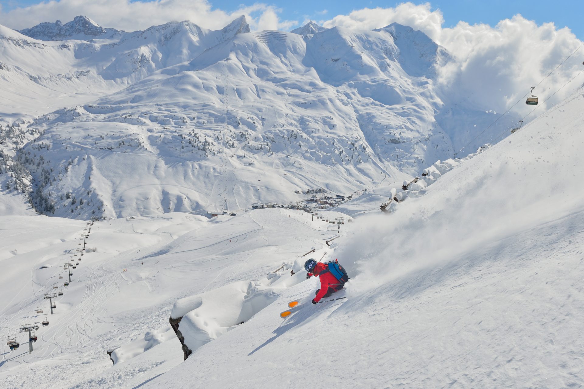 Riesig genießen - das zeichnet große Skigebiete aus