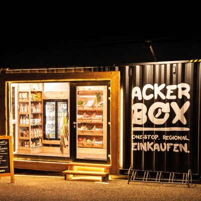 AckerBox bei der Marktlalm