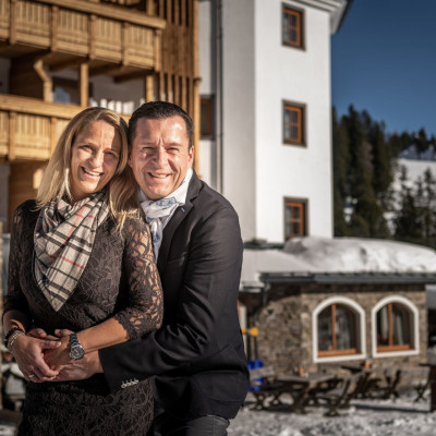 Sandra und Rudi Strablegg vom Hotel Kornock