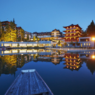 Das Hotel Hochschober am Turracher See