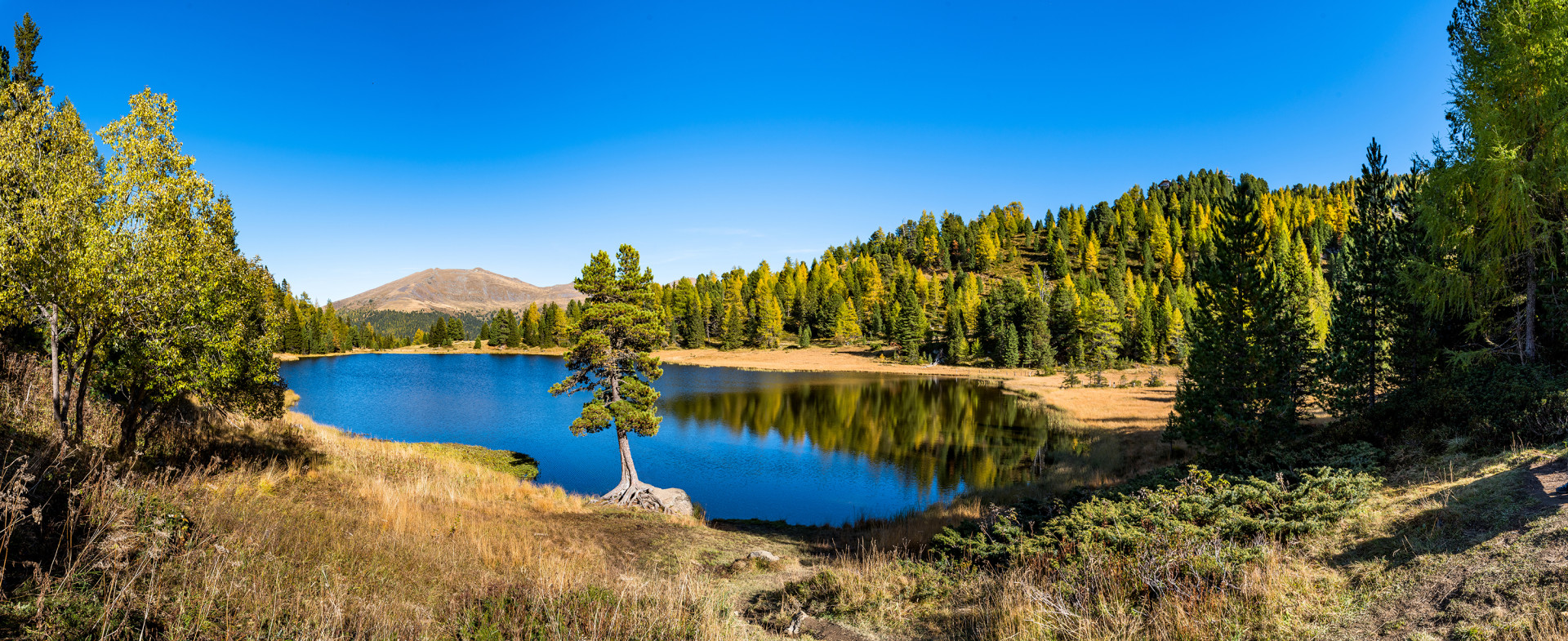 Der Schwarzsee auf der Turracher Höhe