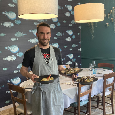 Giulio Crea vom Ristorante Adriatico im Zentrum von Tarvisio