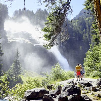 Hohe Tauern Panorama Trail Etappe 01 Krimmler Wasserfälle©Ferienregion Nationalpark Hohe Tauern Michael Huber