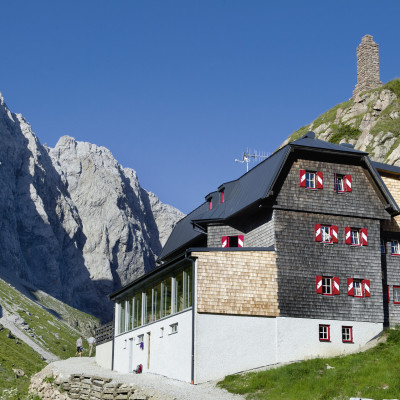 Die Wolayersee Hütte