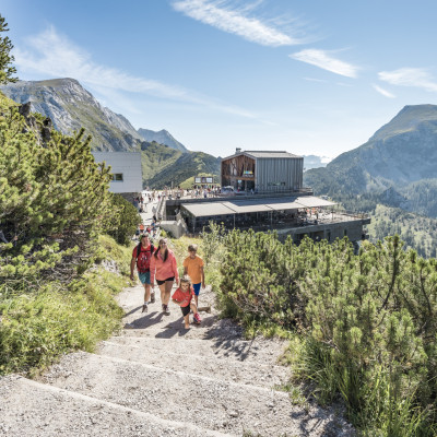 Wandern am Jenner Familie (1)