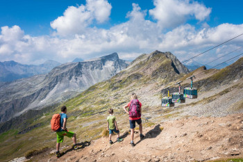 Foto: Hochalpines Bergerlebnis am Ankogel in den Hohen Tauern | Credit: Nationalpark Hohe Tauern/Ankogel Bergbahnen/F. Gerdl