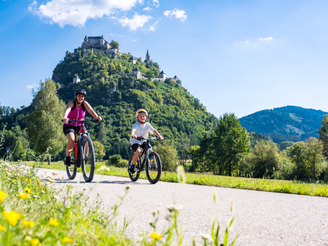 Radfahren Seenschleife in Kärnten, Österreich