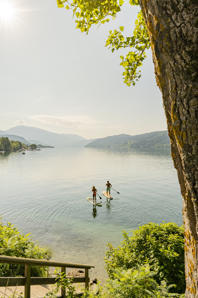 Wassersport_Stand Up Paddling_Millstätter See_Sommer ©Franz Gerdl_MBN Tourismus
