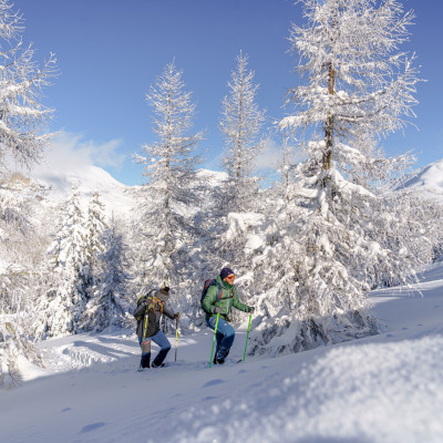Abseits der Piste_Schneeschuhwandern_Bad Kleinkirchheim_Winter © Mathias Prägant_MBN Tourismus(15)