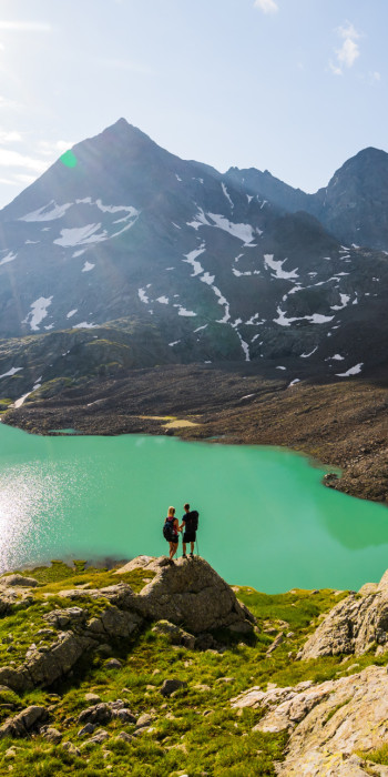 Bergseen-Idylle statt Gipfelsieg