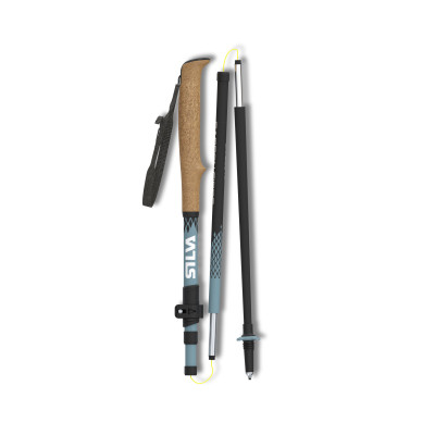 SILVA Trekking poles carbon z adjustable_folded