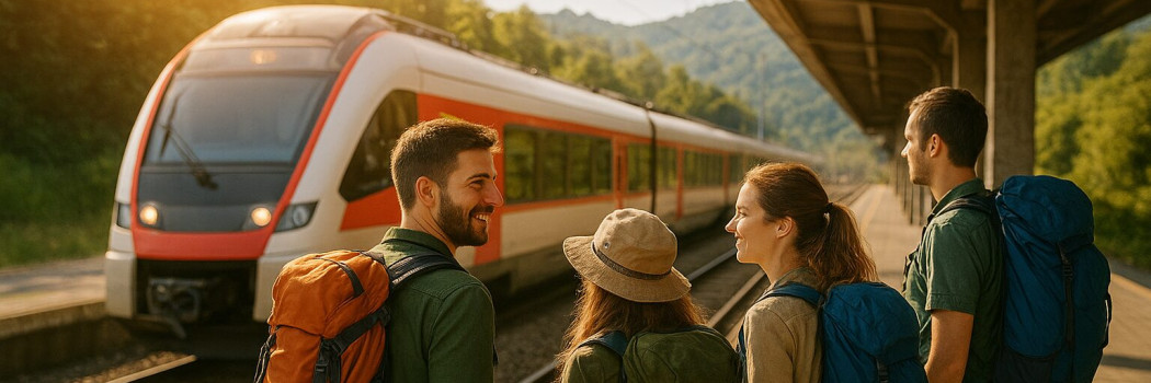 S-Bahn-Wandern im Urlaub